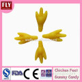 Oiled Animal Chicken Feet Shape Gummy candy